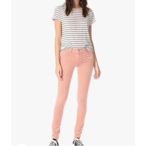 Ag Adriano Goldschmied Pink Slim Fit Leggings